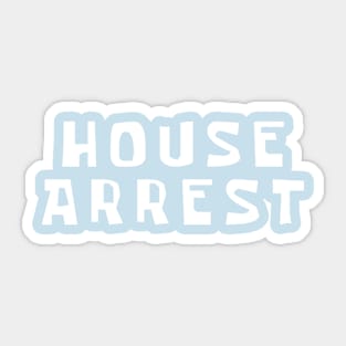 House Arrest Logo Sticker